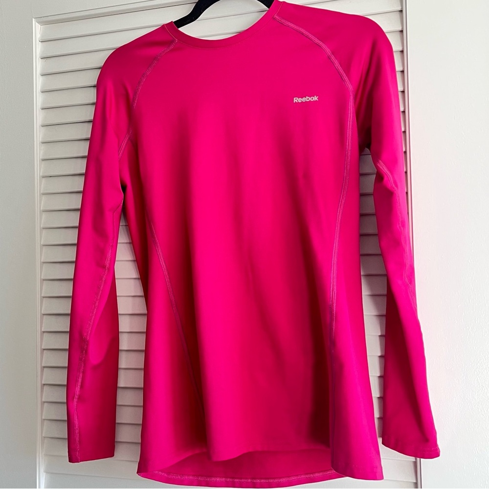 Reebok Women's Vibrant Pink Swim Coverup